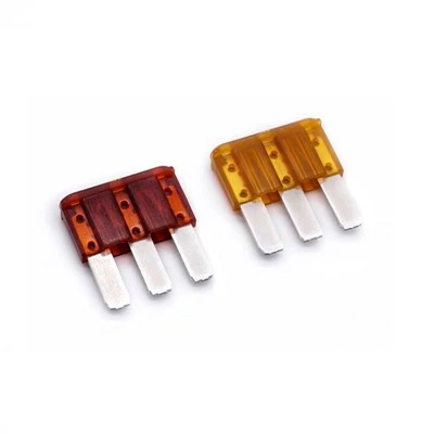 Fusível Micro 3 Lâminas de 7,5 Ampères com 3 Pernas