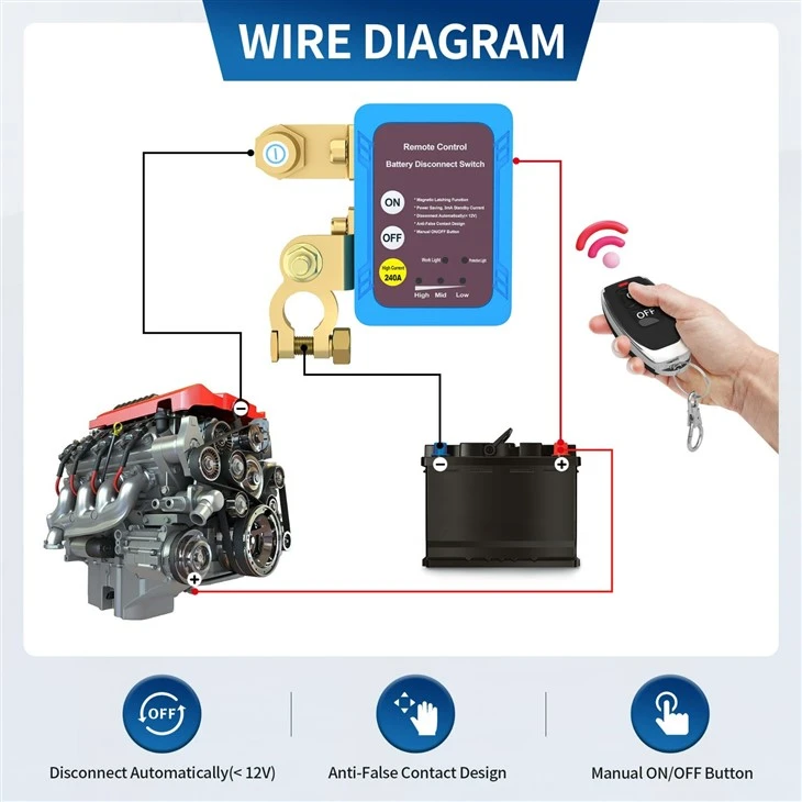 240A Battery Isolator Switch